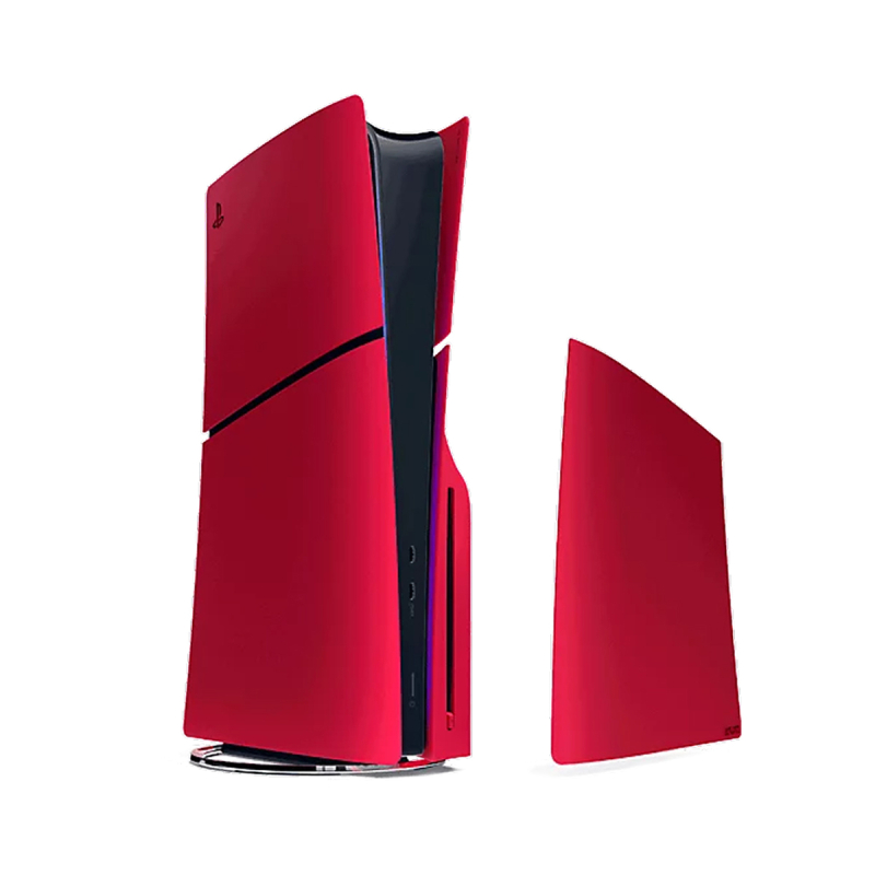 PlayStation® 5 Konsolen-Cover (Modellgruppe – Slim) – Volcanic Red